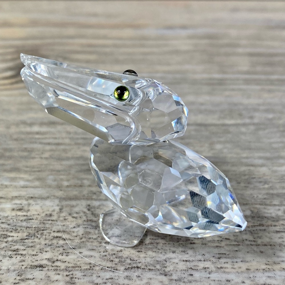 Swarovski Crystal Pelican 7679 NR 000 001 in Original Box and paperwork. - Picture 6 of 13
